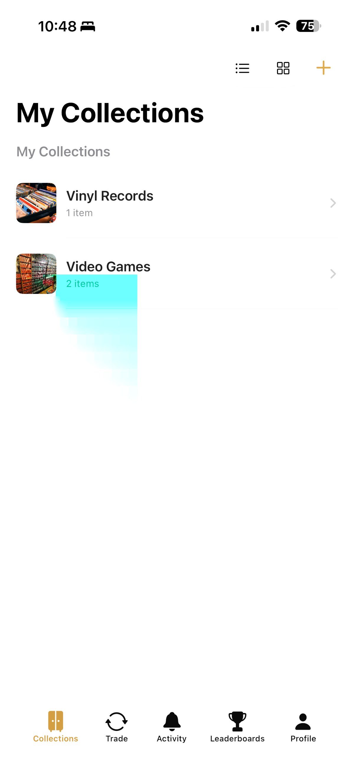 Curio Collections list